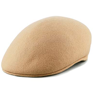 THE HAT DEPOT 300n2000 100% Wool Felt Ascot IVY Style newsboy Hat