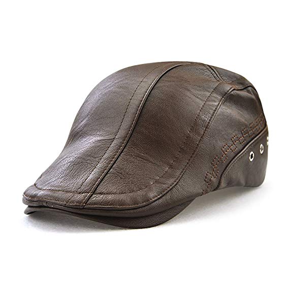 Gudessly Men's Classic Flat Ivy Vintage Newsboy Driving Cap Golf Hunting Cabby Hat