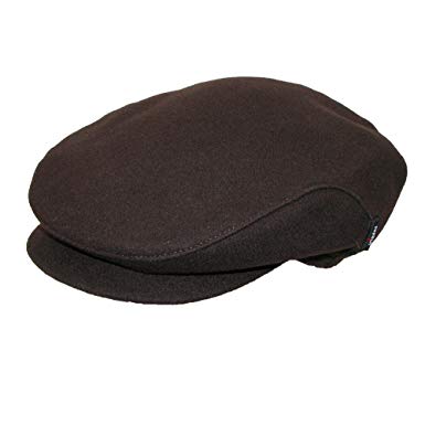 Wigens Men's Christor (Carl) Classic Wool Ivy Cap with Earflaps
