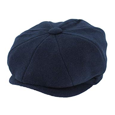 Hats in the Belfry Newsboy Men's Soft Wool Cap in 4 Sizes and 5 Colors