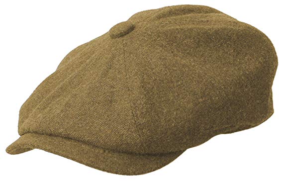 ROOSTER Wool Tweed Newsboy Gatsby Ivy Cap Golf Cabbie Driving Hat